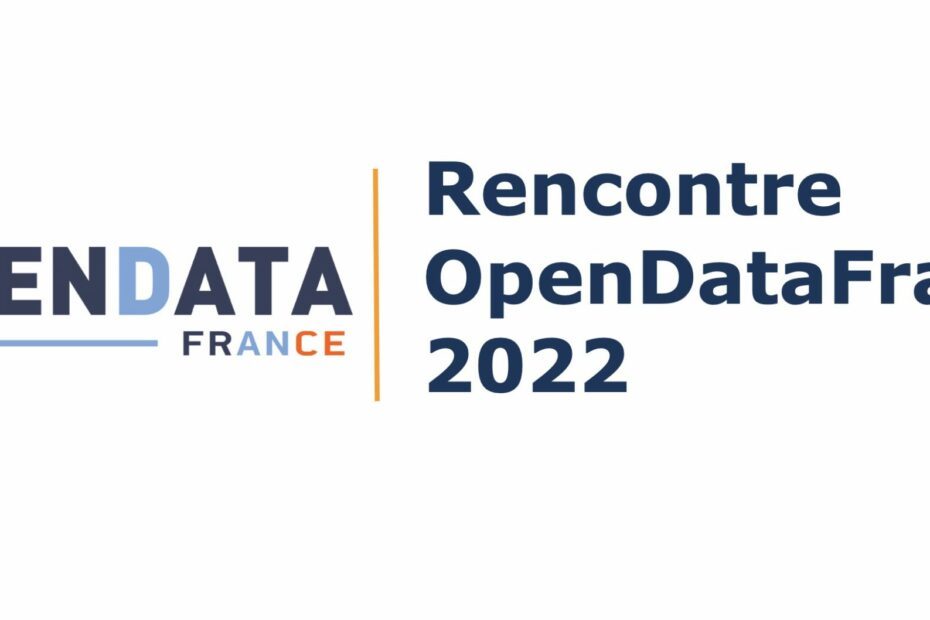 Logo de la Rencontre OpenDataFrance 2022