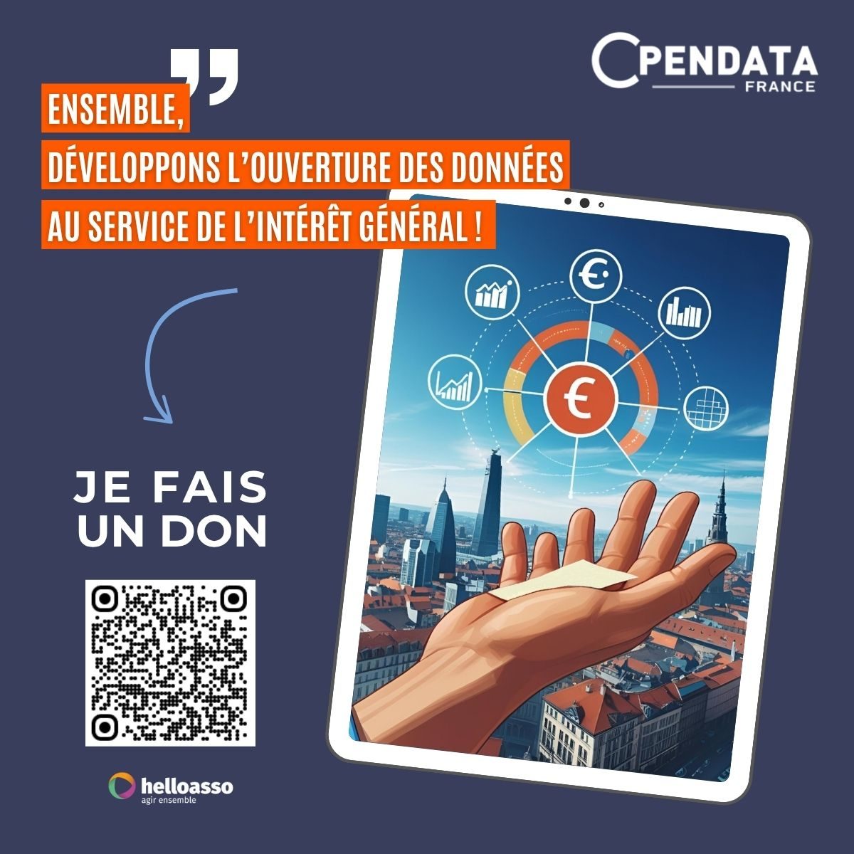 Lancement de la campagne de dons d’OpenDataFrance